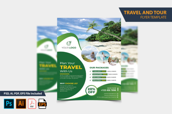 Download Travel &amp; Tour Flyer Design Template - Design Collection