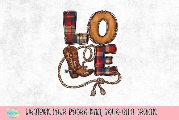Download Western Love Rodeo PNG, Boho Chic Design - Design Collection