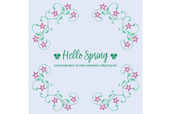 Download Wallpaper for Happy Spring Card Design - Design Collection