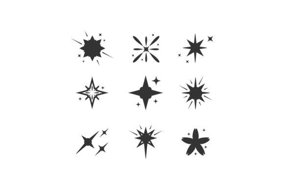 Download Star Icon Different Shape Design Vector - Design Collection