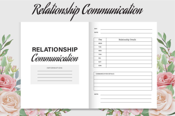 Download Relationship Communication Notebook KDP - Relationship Collection