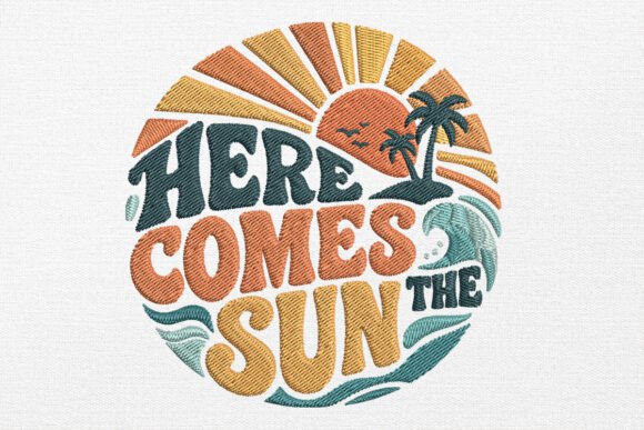 Download Summer Embroidery Design - Design Collection