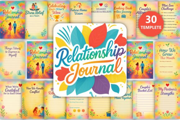 Download 📘 Relationship Journal Canva Kdp - Premium Bundle