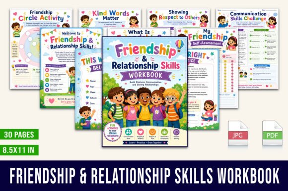 Download Friendship &amp; Relationship Skills Workboo - Relationship Collection