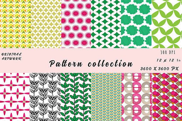 Download Modern Pattern Collection Vector Design - Design Collection